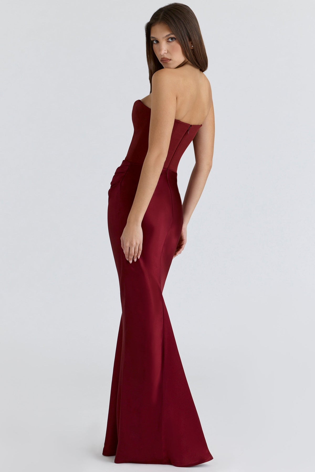 Lilly Strapless Corset Dress