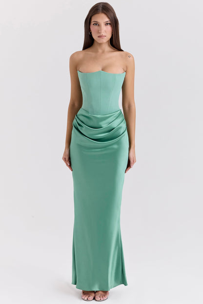 Lilly Strapless Corset Dress